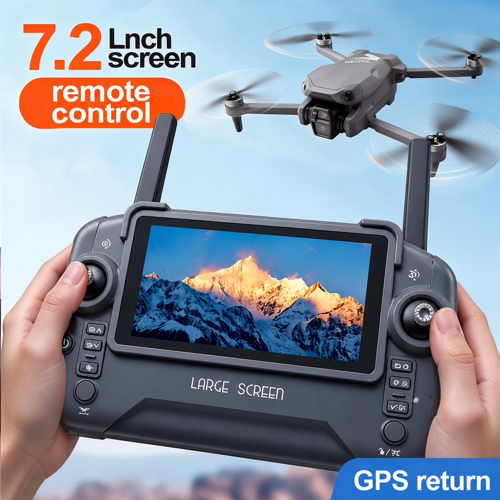 Novo Drone GPS LF682 MAX Profi - Rc Helicopter Case avaliação e preço